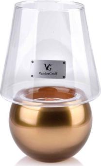 Žvakė, aromatinė VanderGroff Cristie Mini, 48 h, skaidri sp./aukso sp.