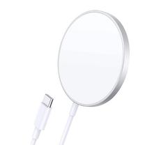 Telefono įkroviklis Choetech T517-F, Qi Wireless, 100 cm, balta sp., 15 W