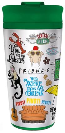 Glāze Pyramid International Friends Iconographic, daudzkrāsaina, 450 ml