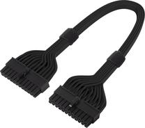 Kabelis SilverStone SST-PP06BE-MB35 24-Pin ATX, 24-Pin ATX, 0.35 m, juoda sp.