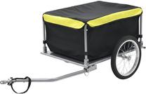 Прицеп VLX Bike Cargo Trailer 91684, cталь/полиэстер, черный цв./желтый цв.