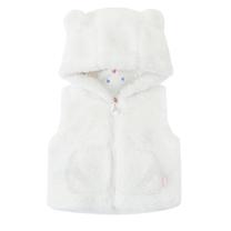 Veste, klasisks ziema/rudens ar siltinājumu, meitenēm/mazuļiem Cool Club Ecru CCG2700460, balta krās., 92 cm