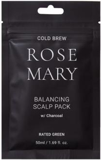 Matu maska, galvas ādai Rated Green Cold Brew Rosemary Balancing, 50 ml