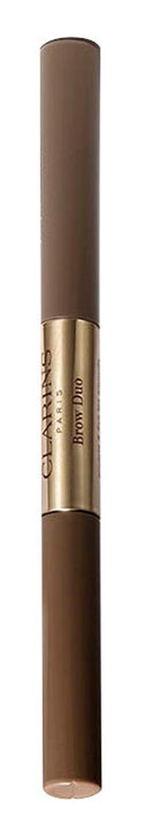 Uzacu zīmulis Clarins Brow Duo, 2.8 g cool brown