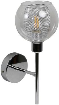 Valgusti seinale Candellux Ozzo 21-72184, E14, 1 x 40 W, hall v. / antratsiit v., 12 x 10 cm