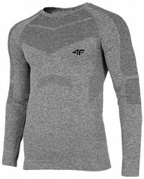 Termo marškinėliai 4F Thermoactive Shirt H4Z22-BIMB030G, pilka sp., XXL / XXXL