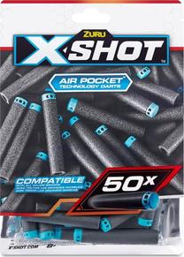 Игрушечные пули Zuru X-Shot Excel, 7 см Синий цв./Серый цв.