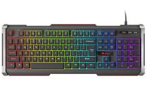 Vadu spēļu tastatūra Natec Genesis Genesis RHOD 400, EN, melna krās.