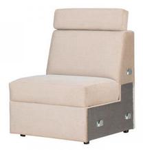 Modulinė sofa Bodzio Lazur, smėlio sp., 81 x 73 cm x 97 cm