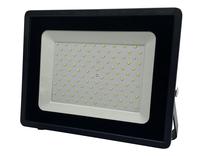 Prožektors bez kustības sensora, stiprināms pie sienas Okko E011EI E013EI, 100 W, 8500 lm, 4000 °K, IP65, melna krās.