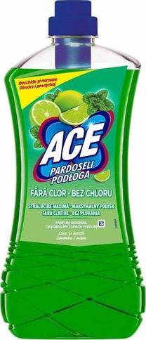 Grindų valiklis Ace Lime Mint, įvairių tipų grindims/universalus, 1 l