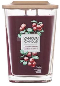 Žvakė, aromatinė Yankee Candle Elevation Collection Candied Cranberry, 65 - 80 h, 552 g, raudona sp.