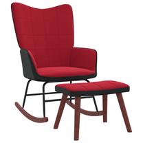 Kiiktool VLX Velvet 327891, must v./punane v., 78 cm x 61 cm x 98 cm