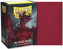 Mängukaartide ümbris Dragon Shield Standard Sleeves Matte Blood Red Simurag
