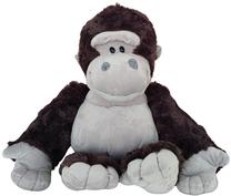Pliušinis žaislas beždžionė Lean Toys Gorilla, ruda sp., 22 cm