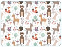 Žaidimų kilimėlis Forest Animals, 180 cm x 150 cm