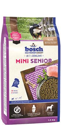 Sausas šunų maistas Bosch PetFood Mini Senior, paukštiena, 1 kg