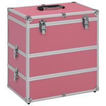 Lagaminas kosmetikai VLX Aluminium 91841, rožinė sp., 37 x 24 x 40 cm