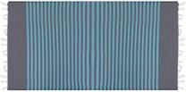 Paplūdimio rankšluostis Foutastic Serenade 192DCH1576, mėlyna sp./tamsiai mėlyna sp., 170 cm x 90 cm