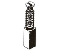 Birstīte Haushalt, 6.3 mm x 6.3 mm x 17 mm, 2 gab.