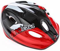 Шлемы велосипедиста Dino Bikes Cascopcr, черный цв./красный цв., 52-56 см