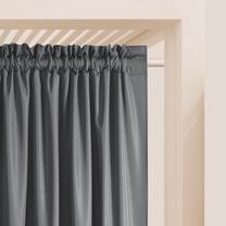 Nakts aizkari Room99 Aura, tumši pelēka krās., 180 cm x 280 cm