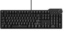 Vadu spēļu tastatūra Das Keyboard Keyboard 6 Professional Cherry MX Blue, Angļu (US), melna krās.