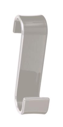 Āķis Gedy, 32 mm x 67 mm x 117 mm, pelēka krās.