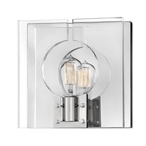 Valgusti seinale Elstead Lighting Ludlow, E27, 1 x 60 W, läbipaistev v. / nikkel v.