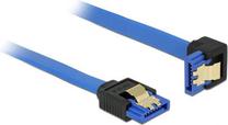 Vads Delock SATA 7-pin, SATA 7-pin, 0.1 m, zila krās.