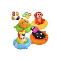 Набор игрушек для ванной Cute Animals, многоцветный, 4 шт.