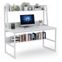 Rašomasis stalas Kalune Design Majestic 145NDC1104, 120 cm x 60 cm, 140 cm, balta sp.