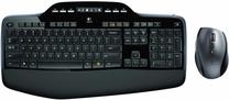 Klaviatūros ir pelės komplektas Logitech MK710, juoda, belaidė