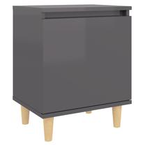 Naktinis staliukas VLX 805831, pilka sp., 50 cm x 30 cm x 40 cm