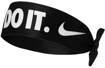 Galvos juosta Nike Dri-Fit Tie, Universalus, balta sp./juoda sp.