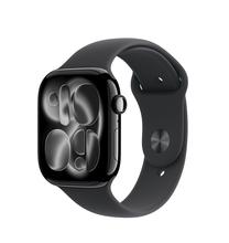 Išmanusis laikrodis Apple Watch Series 11 GPS 42mm MEQT4ET/A, jet black aluminium korpusas su black sport dirželiu - S/M