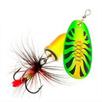 Blizgė Akara Action Bell3 A11, 8 g, geltona sp./žalia sp.