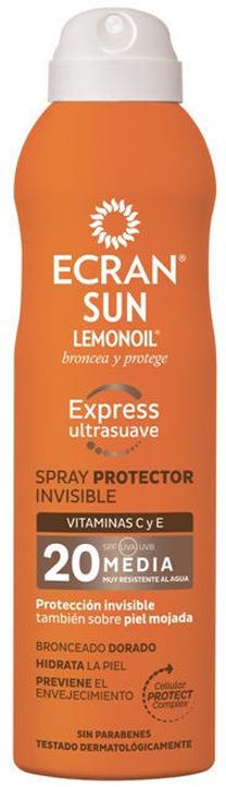 Purškiklis įdegio priežiūrai Ecran SPF20, 250 ml