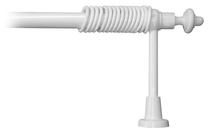 Karnizas Futura Balta, 180 cm, Ø 28 mm, balta sp.