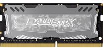 Operatyvioji atmintis (RAM) Crucial Ballistix Sport LT BLS4G4S240FSD, DDR4 (SO-DIMM), 4 GB, 2400 MHz