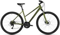 Dviratis kalnų Cube Nature Trapeze, 29 ", 18" rėmas, juoda sp./žalia sp.