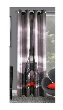 Ночная штора, серый цв./коричневый цв., 140 см x 250 см
