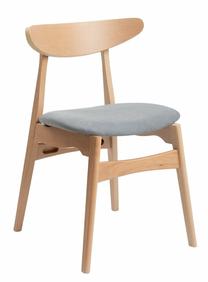 Valgomojo kėdė Homla Eroso 711916, ruda/pilka, 48 cm x 55.5 cm x 74.8 cm