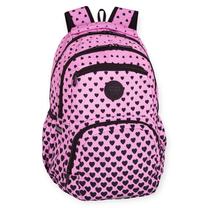 Mokyklinė kuprinė CoolPack Marshmallow, juoda sp./rožinė sp., 41 cm x 30 cm x 16 cm