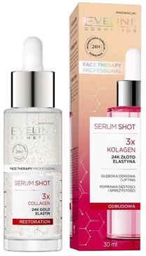 Veido serumas Eveline Face Therapy Professional 3x Collagen, 30 ml
