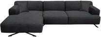 Kampinė sofa Hanah Home Maria 632CNA1101, pilka sp., kairinė, 290 x 144 cm x 72 cm