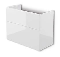Vonios spintelė po praustuvu Deante Prizma, balta sp., 38.5 cm x 80 cm x 60 cm