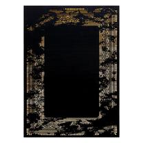 Ковер комнатные Hakano Mosse Freme 2, золотой цв./черный цв., 330 см x 240 см