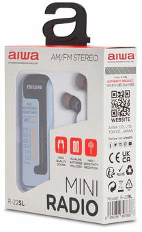 Radijo imtuvas Aiwa R-22SL, pilka sp.