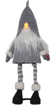 Dekoracija Star Trading Joylight, 55 cm, 12.5 cm, pilka sp.